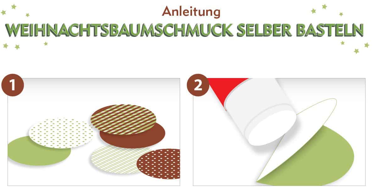 Anleitung: Weihnachtsbaumschmuck selber basteln