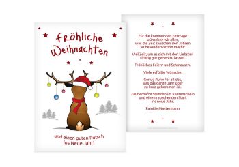 Originelle Weihnachtsgrusse Weihnachtskarten Druck